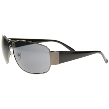 LA6154A - Aviator Metal Sunglasses