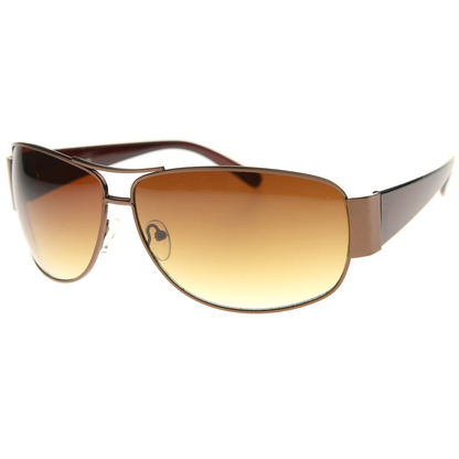 LA6154A - Aviator Metal Sunglasses