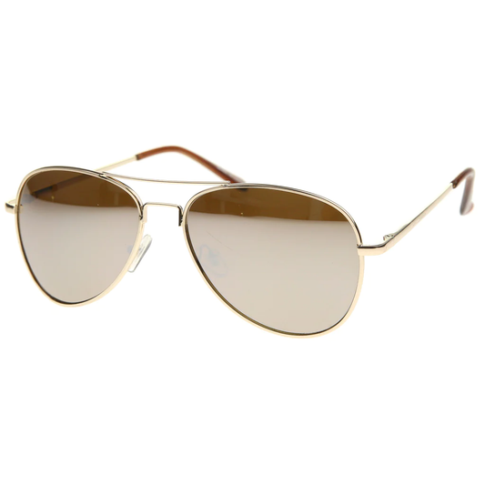 30011 - Aviator Metal Sunglasses