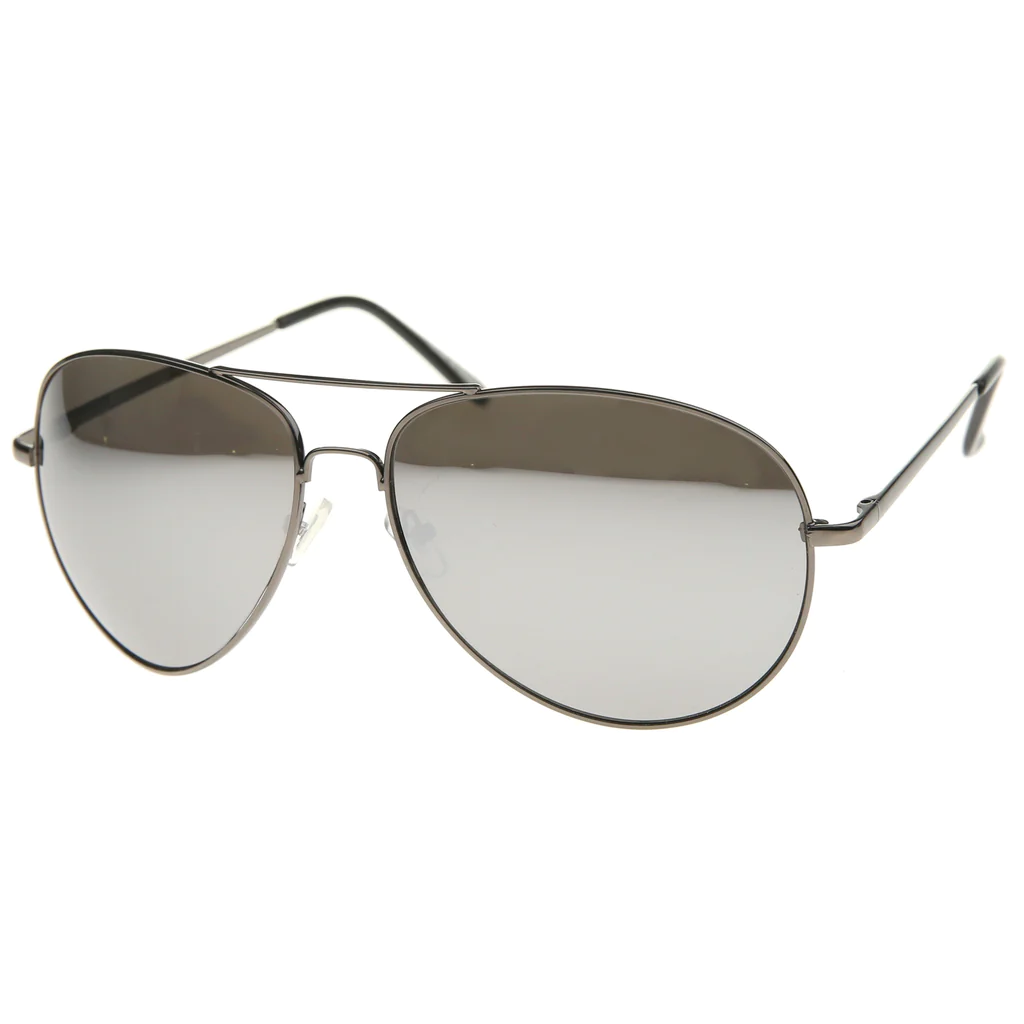 30013 - Aviator Metal Sunglasses