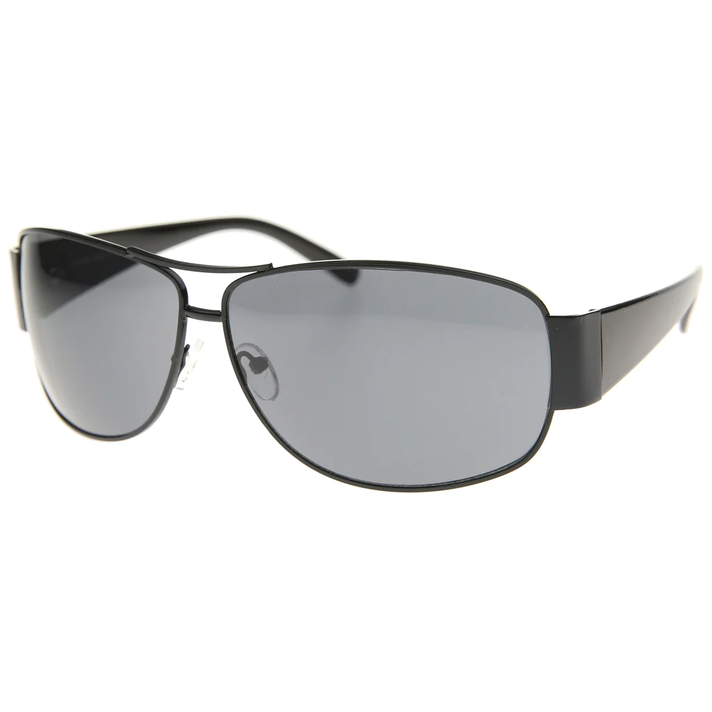 LA6154A - Aviator Metal Sunglasses