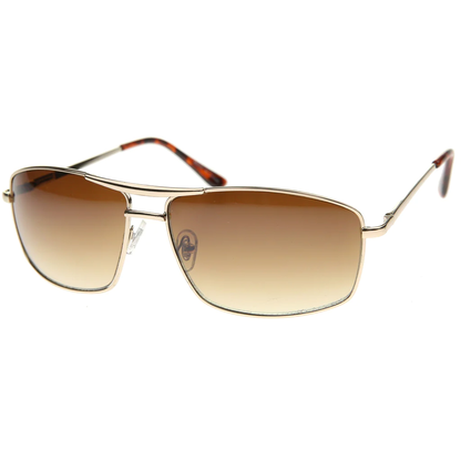 8008 - Aviator Metal Sunglasses