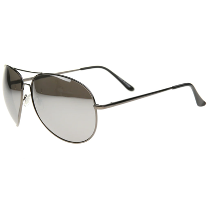 30013 - Aviator Metal Sunglasses