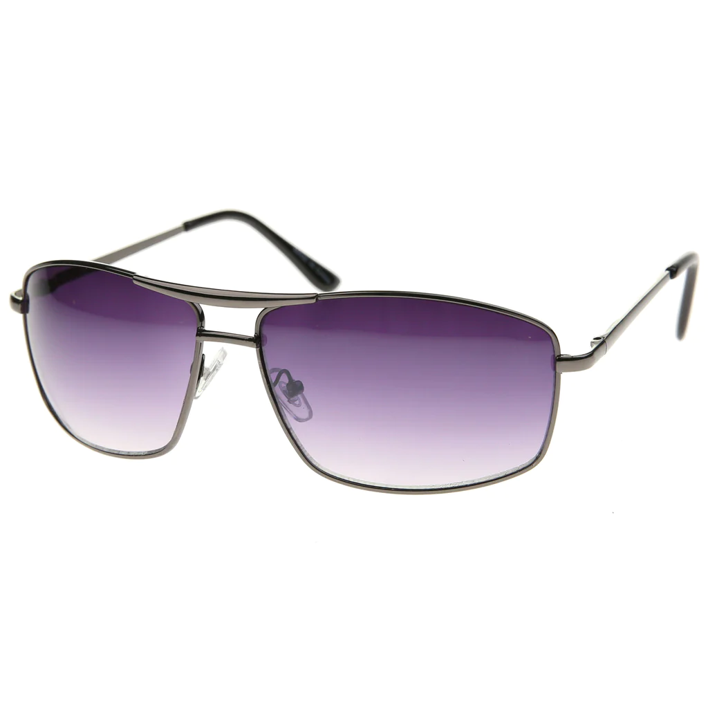 8008 - Aviator Metal Sunglasses